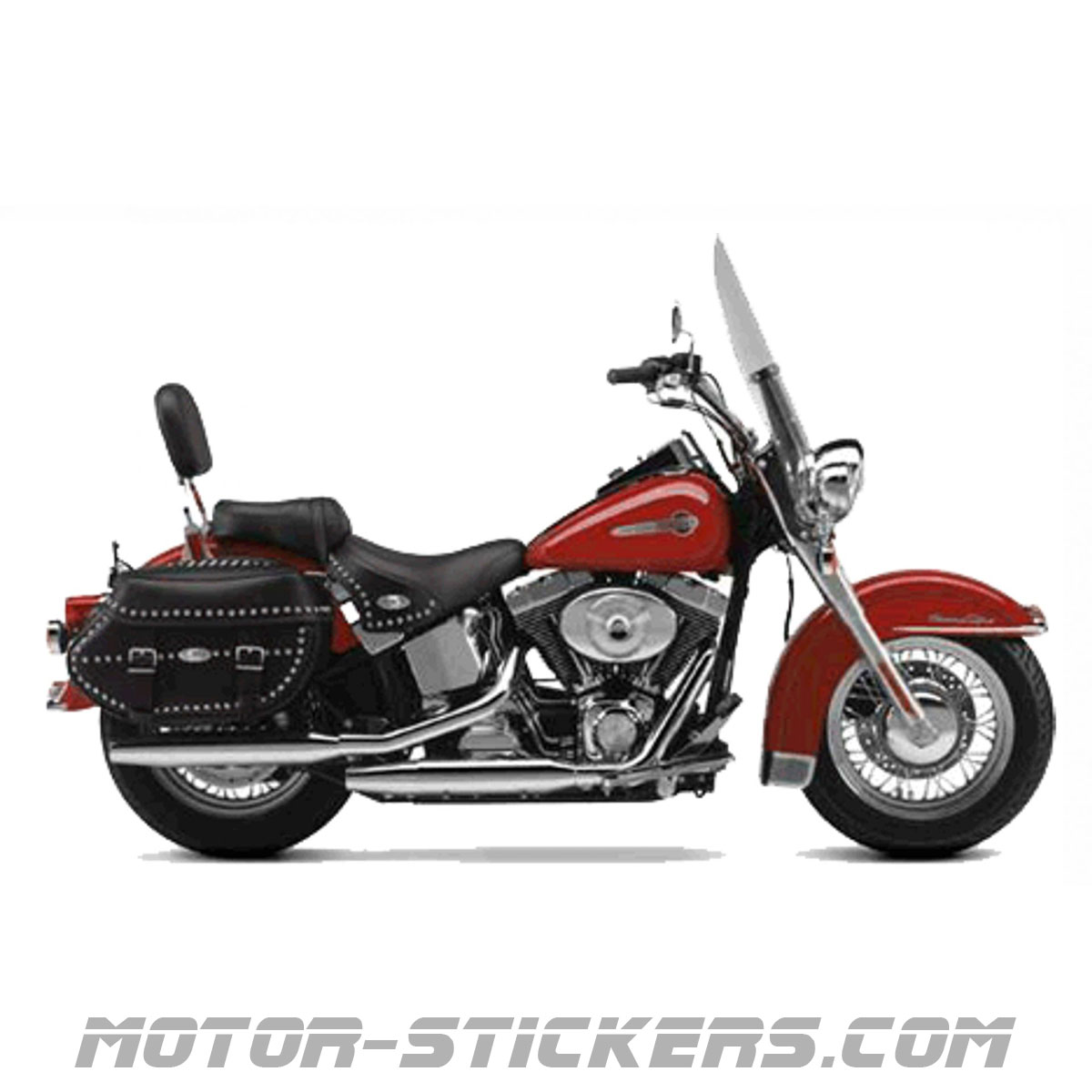 Harley Davidson Heritage Softail Classic 2004 decals
