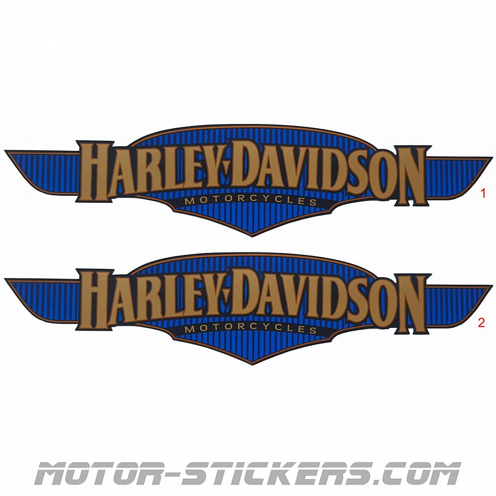 Harley Davidson Heritage Softail Classic 2017 decals