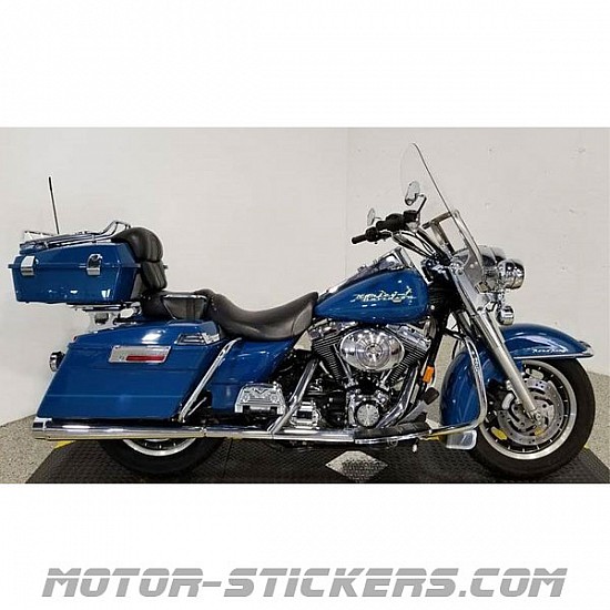 Harley Davidson Road King 01 03 Aufkleber Harley Davidson Road King 01 03 Aufkleber
