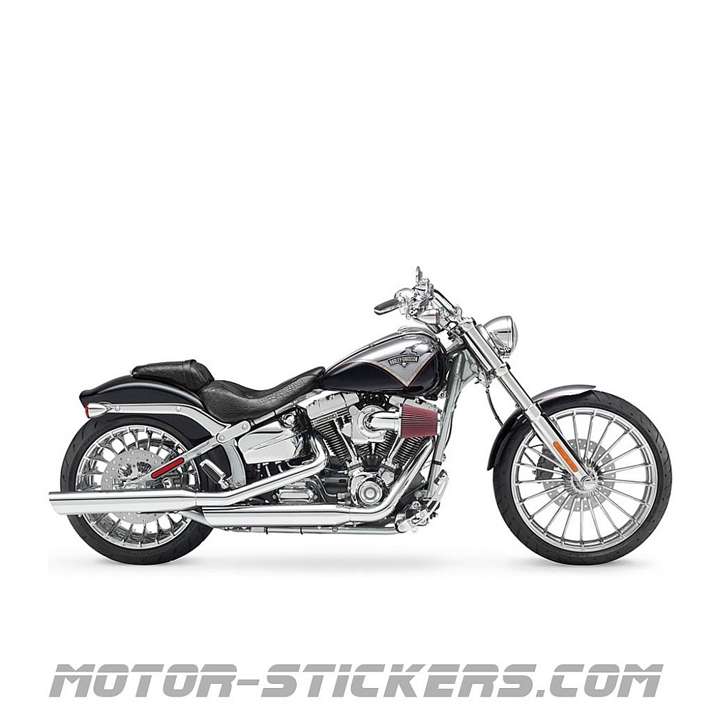 Harley Davidson Softail Breakout FXSBSE 2013 decals