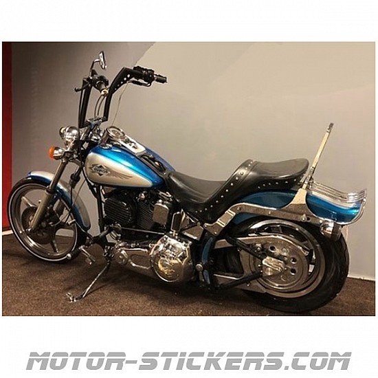 Harley Davidson Softail Custom 1995 decals