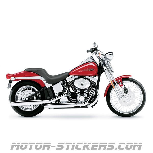 【保存版】 Harley Davidson decals '01-2002 Springer Softail ジャケット・アウター