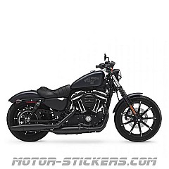 Harley Davidson Sportster 883 Iron 2016 Decals