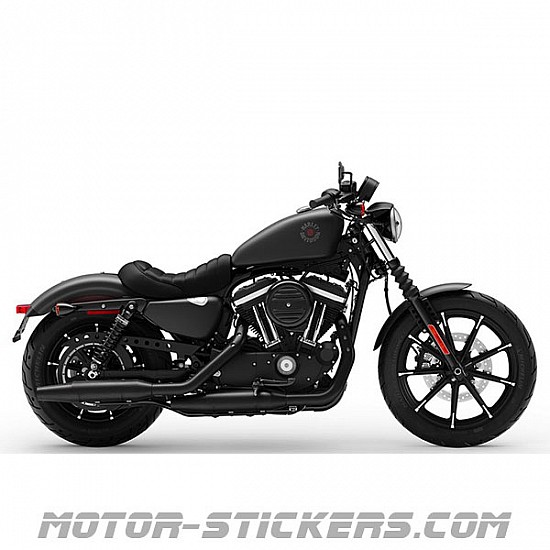 Harley Davidson Motorcycle Wing Sticker Decal Sportster