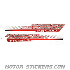 Harley Davidson XR 1200X 2010 decals