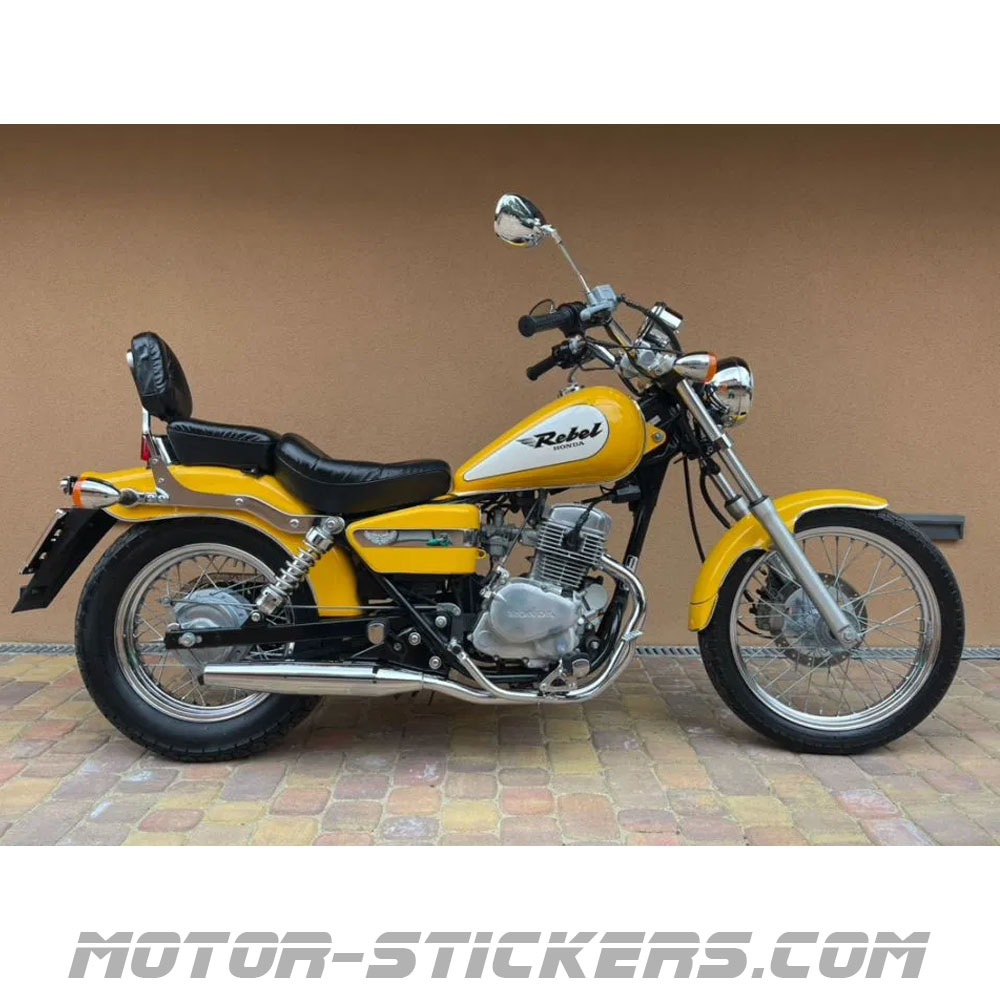Honda CA 125 Rebel 1998 decals