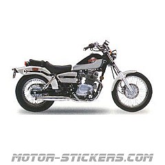 Honda rebel decal on sale