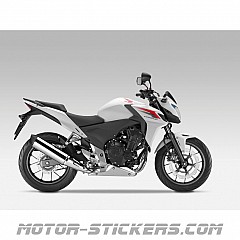Honda cbf 500 2014 top