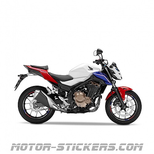 Honda CB 500F 2017 decals