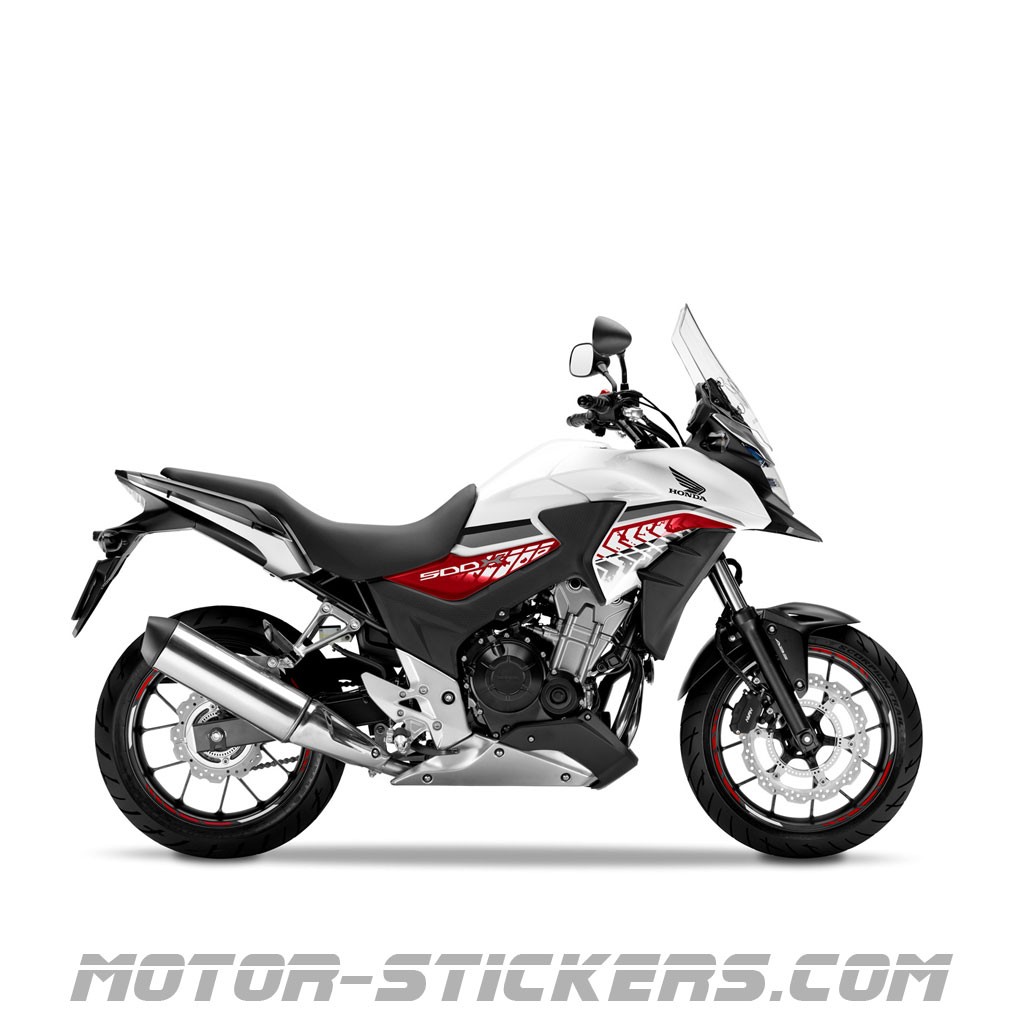 Honda CB 500X 2016 decals