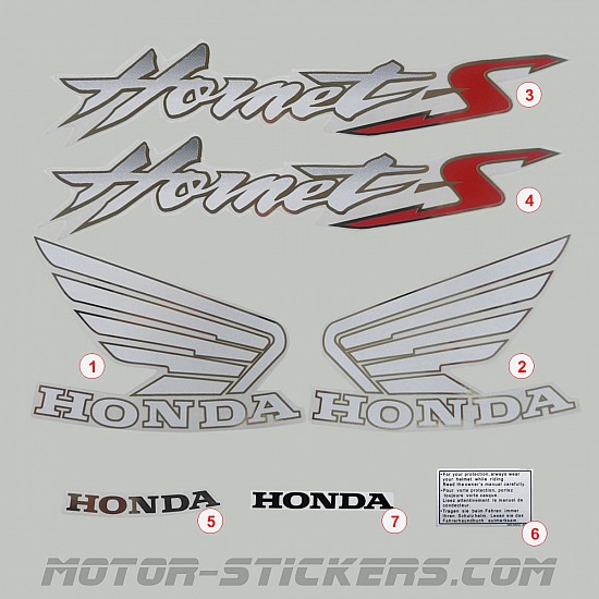 Honda CB 600S Hornet 00-2003