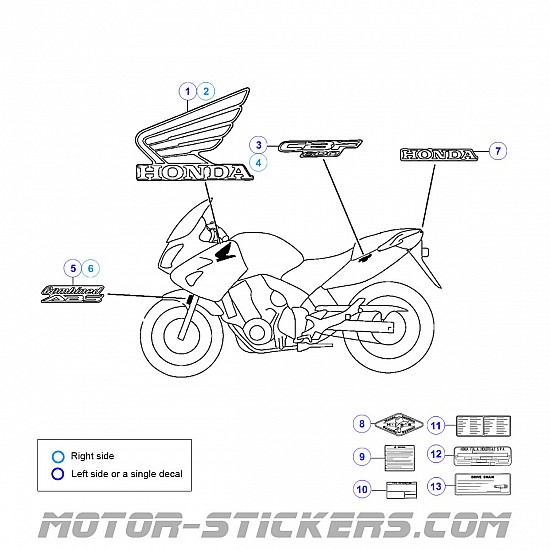 Honda CBF 600S 07-2009