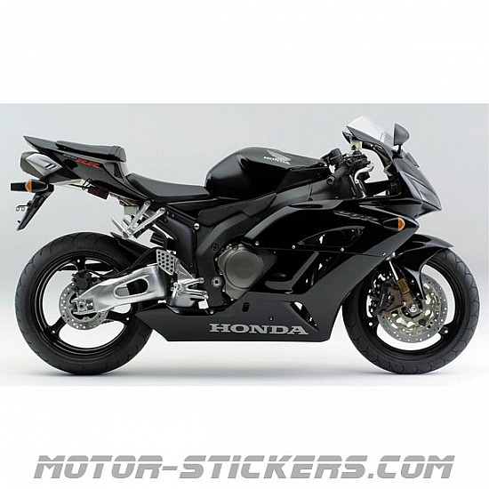 Honda CBR 1000RR without graphics 2004 decals