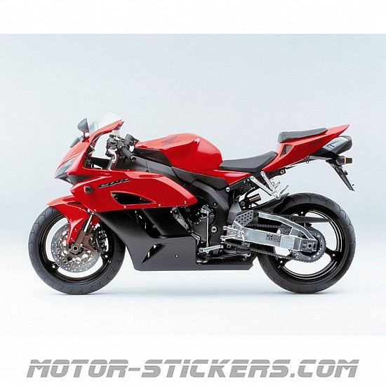 Honda CBR 1000RR without graphics 2004