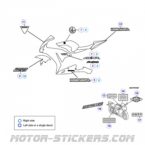 Honda CBR 1000RR Fireblade 2013