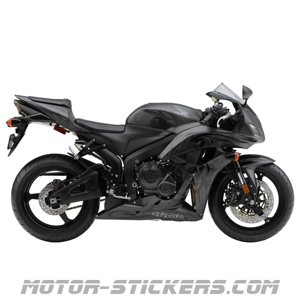 Honda CBR 600RR Graffiti 2008 decals