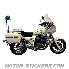 Honda CBX 750 1994 decals