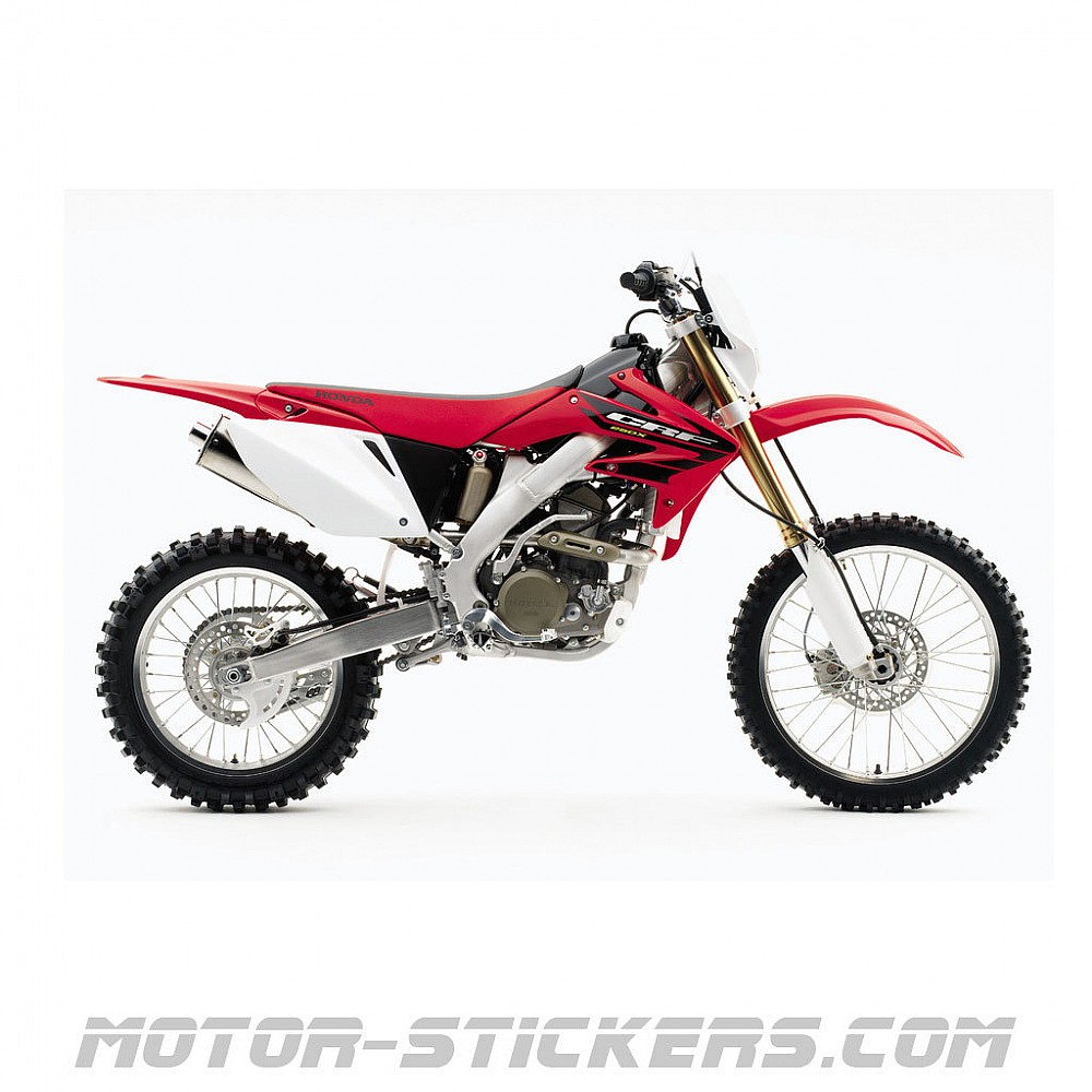 HONDA CRF-250X 2004-2009 CRF-450X 2005-2008 14 Stickers Set