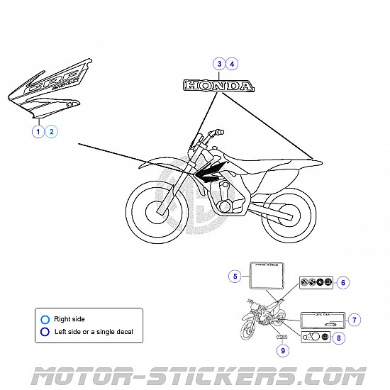 Honda CRF 250X 2004