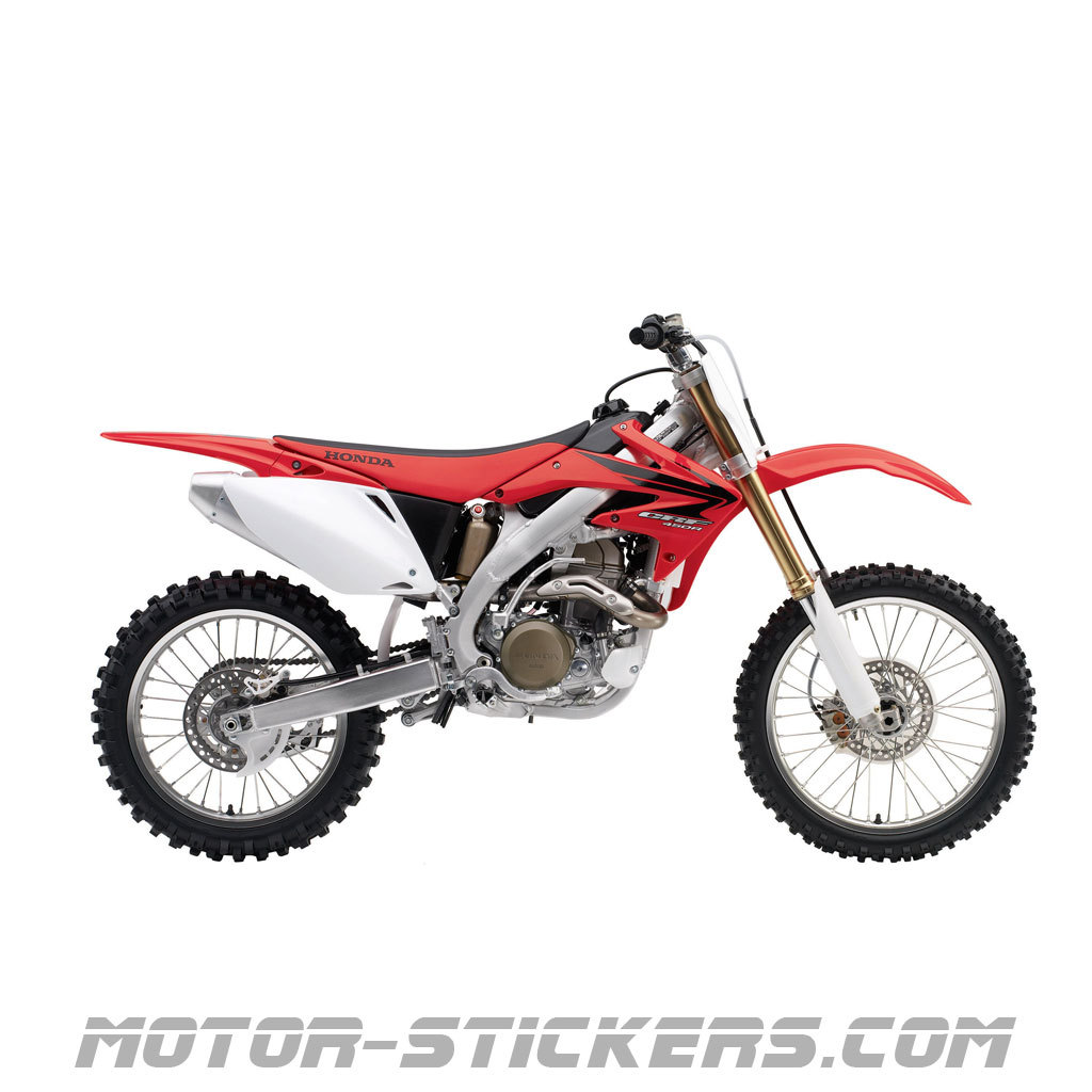 Honda CRF 450R 2008 decals