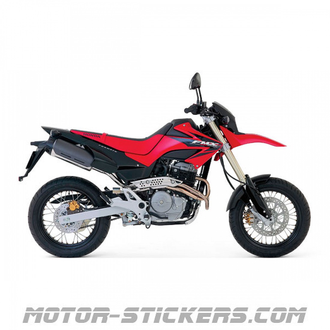 Fmx 650vector Sticker Honda FMX 650 2005 decals