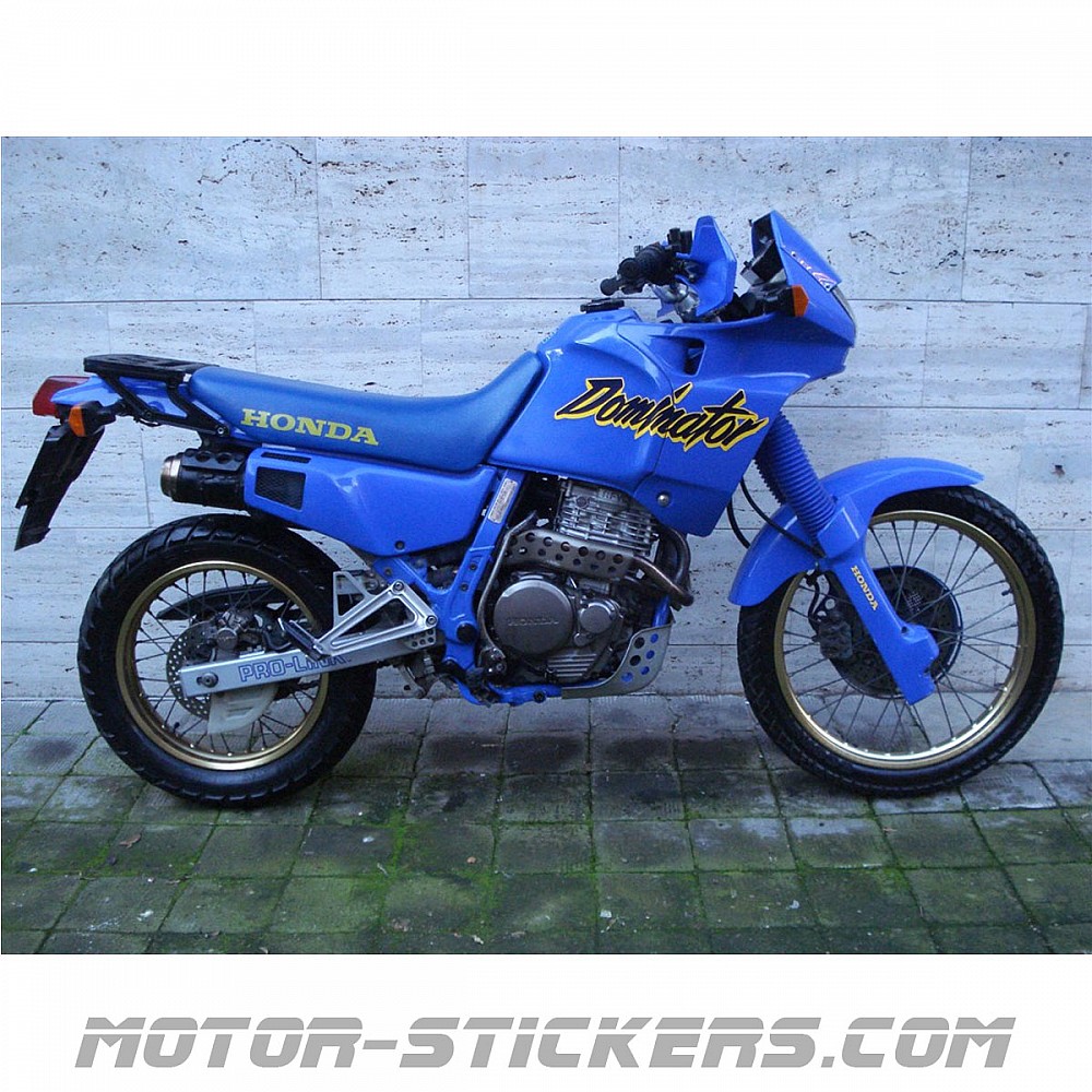 Honda NX 650 Dominator 19881989 decals