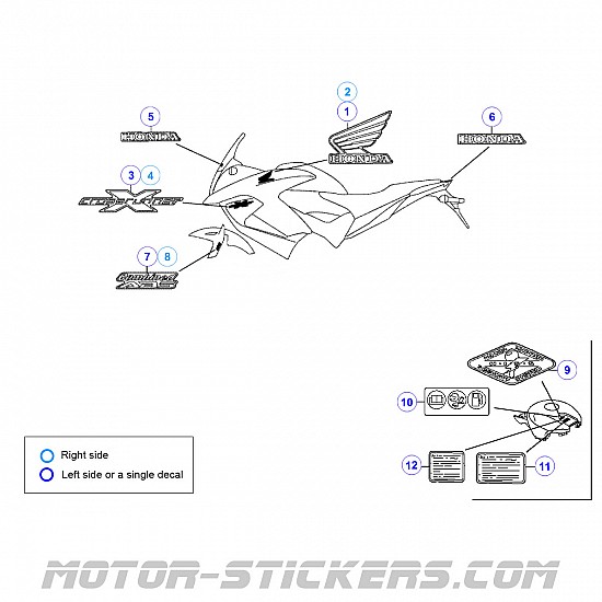 Honda VFR 800X Crossrunner 11-2014