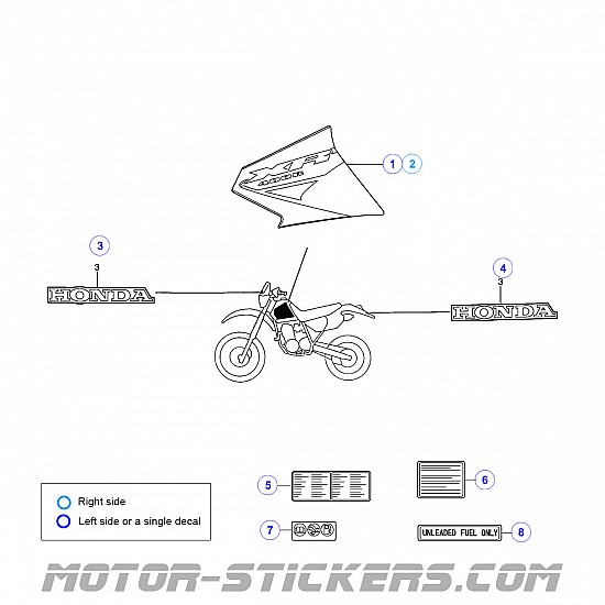 Honda XR 400R 2003