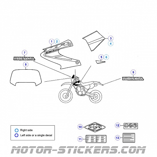 Honda XR 650R 2003