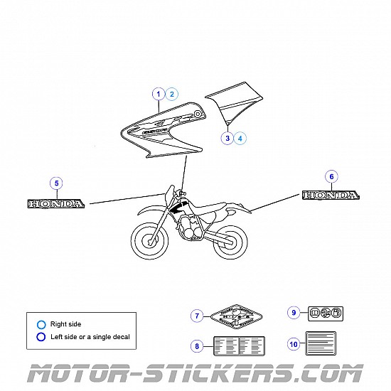 Honda XR 650R 2005