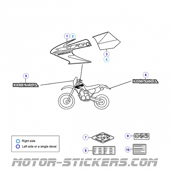 Honda XR 650R 2006