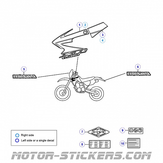 Honda XR 650R 2007