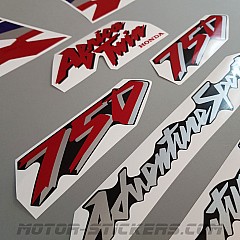 Aufkleber Africa Twin XRV RD07 750 1997 Set Kompatibel
