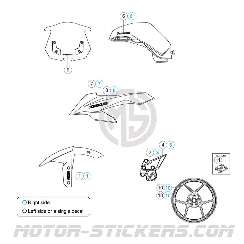 DID X-Ring ZVM-X Kettensatz Für Kawasaki Z 1000 SX (2011-2013) – DID X-Ring Gold, 525er, 112 Glieder | Mit Ritzel & Kettenrad Kettensatz Kawasaki Z 1000 SX