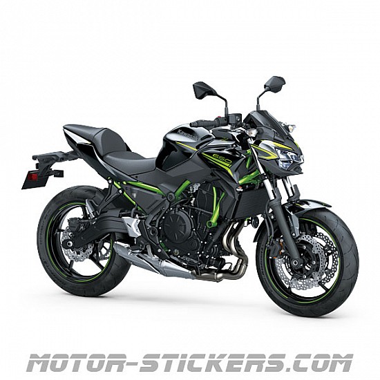 Kawasaki Z650 2020-2021 Aufkleber