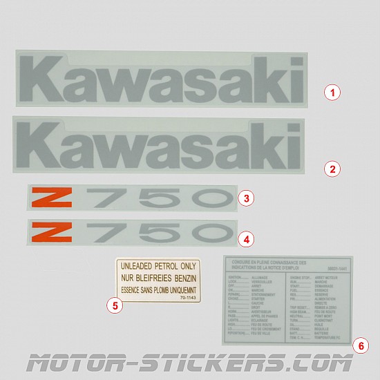 Kawasaki Z750 2004