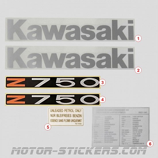 Kawasaki Z750 2004