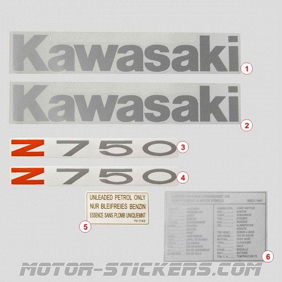 Kawasaki Z750 2005