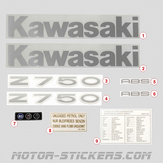 Kawasaki Z750 2011