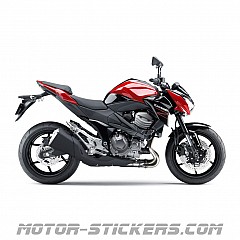 Kawasaki Z800 E Version 2015 decals