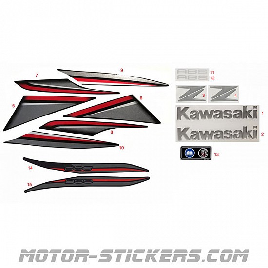 Kawasaki Z900 '17-2019 Kawasaki Z900 '17-2019