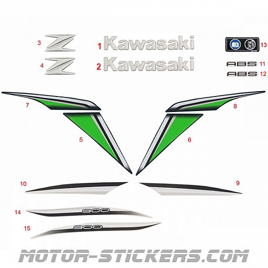 Kawasaki Z900 '17-2019 Kawasaki Z900 '17-2019