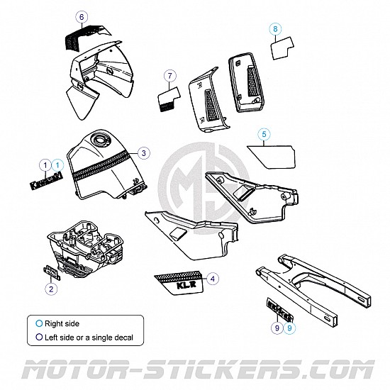 Kawasaki KLR 650 1989