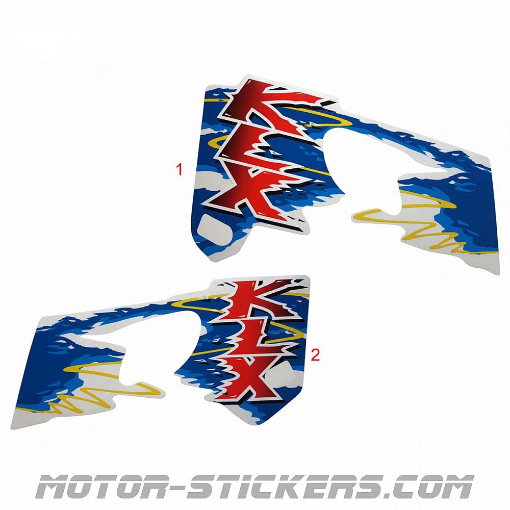 Kawasaki KLX 250 1993 decals