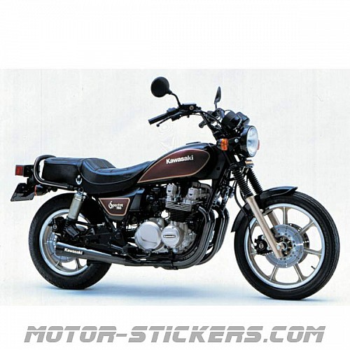 KZ 750 Spectre 1987 decals