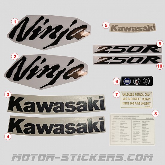 Kawasaki Ninja 250R 2008-2009