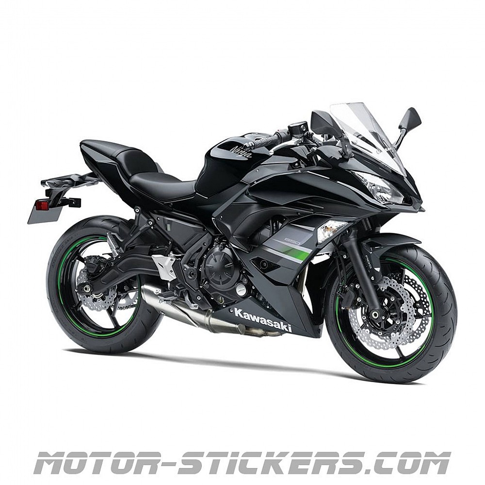 Kawasaki Ninja 650 2019 decals
