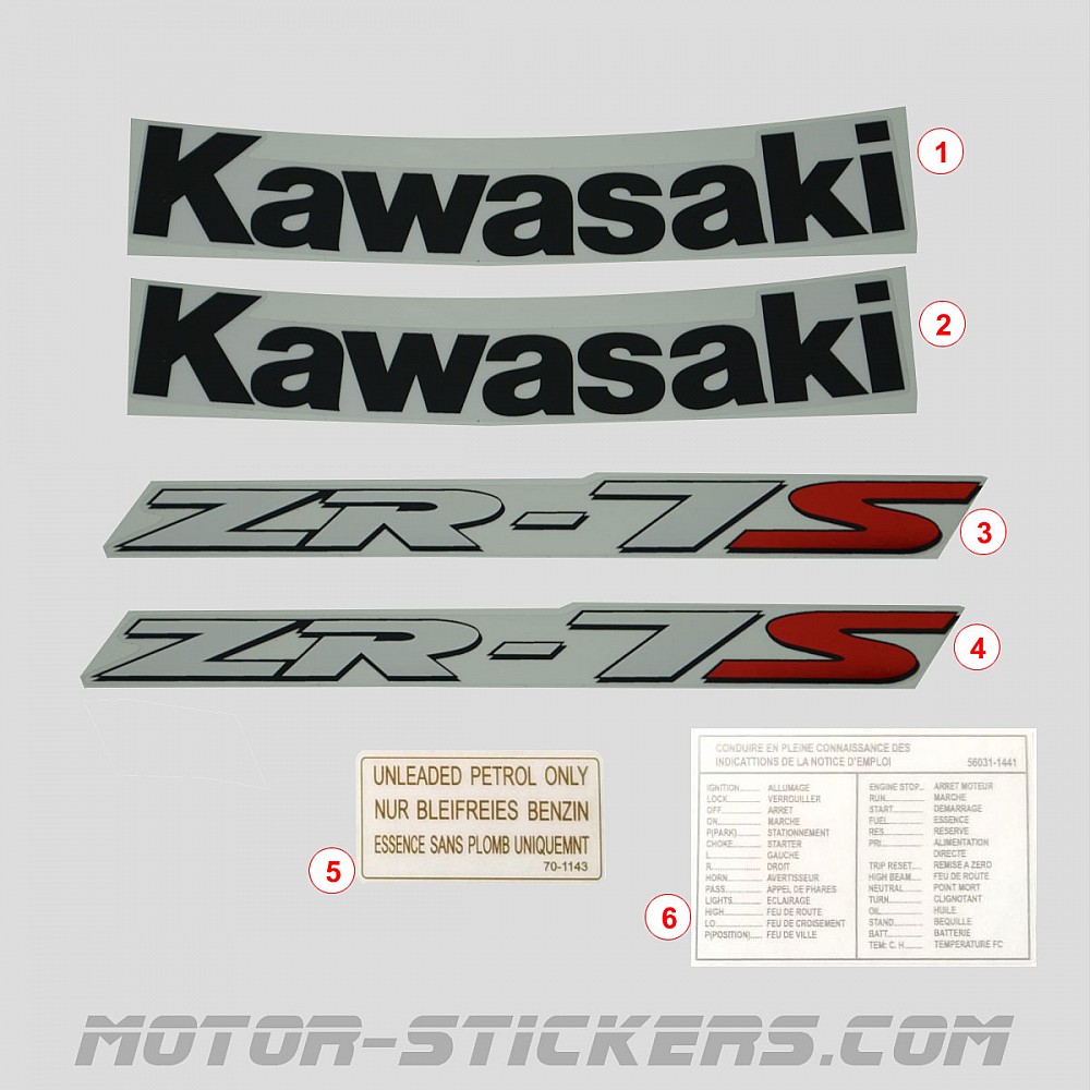 Bremskupplungshebel Für Kawasaki ZR-7/S 1999-2003 - Einstellbar CNC Aluminium