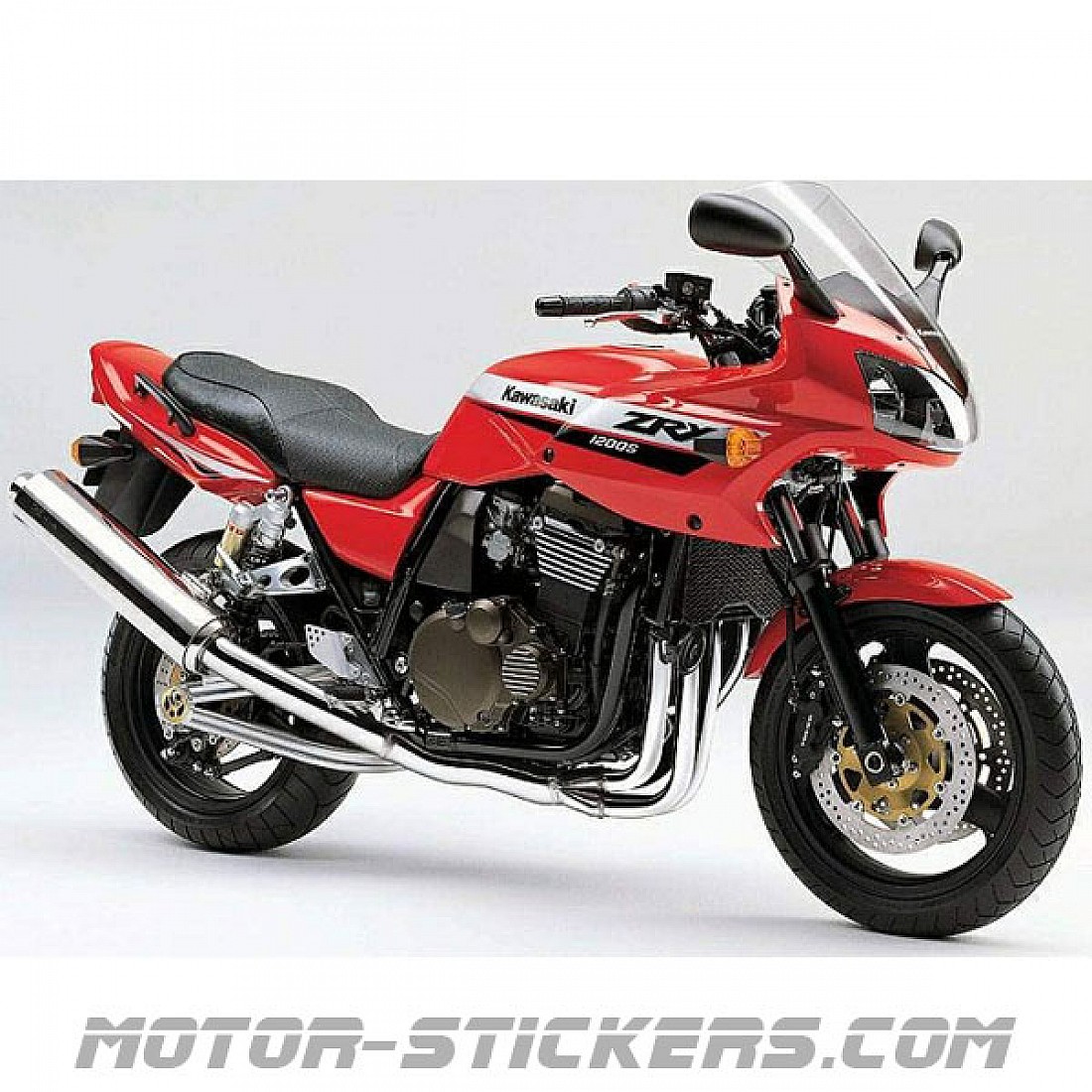Kawasaki ZRX 1200 2004 decals
