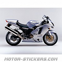 Kawasaki ZX-12R 2003 autocollants